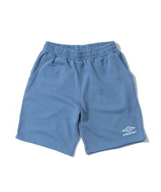【マラソン期間限定 P10倍/10%OFFクーポン】【公式】アンブロ UMBRO umbro ICONIC SHORT ショートパンツ 綿混 スウェットハーフパンツ ユニセックス メンズ レディース サッカー フットボール スポーツ ブランド UU5SHP13MB DMU 2025年秋冬モデル