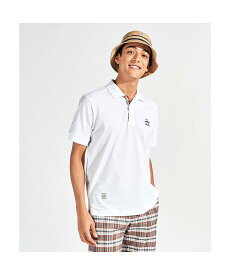 【11/15-16限定 P10倍/10%OFFクーポン】【公式】マンシングウェア Munsingwear 半袖シャツ サンスクリーン ハイゲージ鹿の子 パッチワーク メンズ 男性 ポロシャツ 吸汗速乾 UVカット ストレッチ ゴルフ おしゃれ スポーツ MG5SHS42M 2025年秋冬モデル