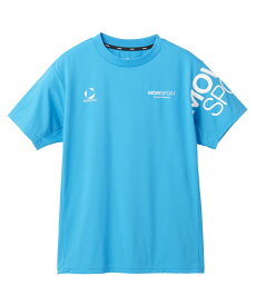 【11/15-16限定 P10倍/10%OFFクーポン】【公式】 MoveSport デサントムーブスポーツ Coolist D-Tec 半袖シャツ 吸汗速乾 2WAYストレッチ UV CUT(UPF50+) メンズ 男性 Tシャツ ウェア 肩 グラフィック トレーニング スポーツ ブランド ST5SHTZ0MB 2025年秋冬モデル