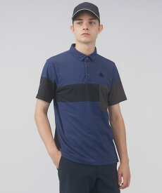 【マラソン期間限定 P10倍/10%OFFクーポン】【公式】ランバン スポール 幾何学プリント半袖シャツ メンズ 吸汗速乾 UV サンスクリーン 半袖ポロシャツ ゴルフウェア ゴルフ シャツ ウェア おしゃれ セール スポーツ ブランド VMX157205 2024年春夏モデル