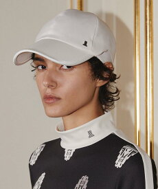 【公式】ランバン スポール LANVIN SPORT ラインデザインキャップ リボン取り外し可能 レディース 女性 帽子 小物 ゴルフ おしゃれ スポーツ ブランド VG5FCP02L 2025年秋冬モデル