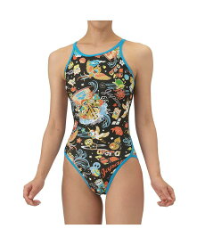 【マラソン期間限定 P10倍/10%OFFクーポン】【公式】 アリーナ arena 【タフスーツ】トレーニングワンピース（オープンバック）【返品不可商品】 レディース 女性 総柄 練習 水泳 スイム スイミング プール スポーツ ブランド AS5FWM28L 2025年秋冬モデル