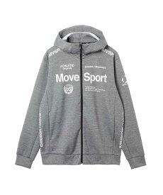 【公式】 MoveSport デサント ムーブスポーツ 【石川祐希選手着用｜ACTIVE SUITS】オーセンティック スウェット フーディー メンズ 男性 ストレッチ/吸汗速乾/UV CUT(UPF50+) トレーニング スポーツ ブランド ST5FSW40M 2025年秋冬モデル