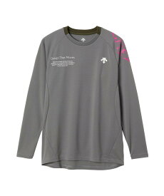 【マラソン期間限定 P10倍/10%OFFクーポン】【公式】デサント バレーボール DESCENTE【石川祐希選手着用】長袖バレーボールシャツ 肩口グラフィック ユニセックス メンズ レディース 吸汗/速乾 長袖シャツ ウェア バレー スポーツ ブランド DV5FLT01U 2025年秋冬モデル