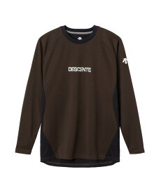 【マラソン期間限定 P10倍/10%OFFクーポン】【公式】デサント バレーボール DESCENTE【甲斐優斗選手着用】長袖バレーボールシャツ ユニセックス メンズ レディース 吸汗/速乾 長袖シャツ ウェア バレー スポーツ ブランド DV5FLT02U 2025年秋冬モデル