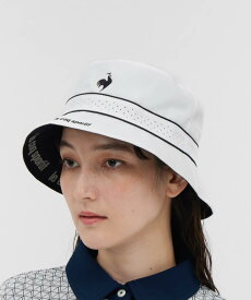 【楽天スーパーSALE 30%OFF】 【公式】 ルコックスポルティフ ゴルフ le coq sportif golf リバーシブルハット レディース 女性 帽子 小物 ゴルフ 日常使い おしゃれ スポーツ ブランド LG5FCP70L