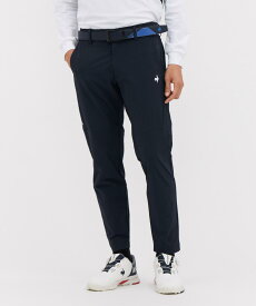 【マラソン期間限定 P10倍/10%OFFクーポン】【公式】ルコックスポルティフ ゴルフ le coq sportif golf 【大きいサイズ】【ストレッチフォーサー】コーデュラジョガーパンツ メンズ 男性 吸汗速乾 2WAYストレッチ UVカット LG5FLPB2M 2025年秋冬モデル