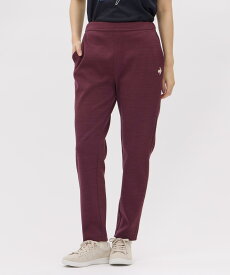 【公式】ルコックスポルティフ le coq sportif アクティブスウェット エアスタイリッシュパンツ レディース 女性吸汗/ストレッチ/UV CUT(UPF50+) ロングパンツ ボトムストレーニング スポーツ ブランド LT5FPZ40L 2025年秋冬モデル