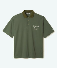 【公式】ペンギン バイ マンシングウェア penguin BY MUNSINGWEAR HIGH GAUGE POLO SHIRT メンズ 男性 半袖 ポロシャツ バックプリント 軽量 ゴルフ おしゃれ MU5FHS04M