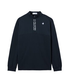 【マラソン期間限定 P10倍/10%OFFクーポン】【公式】ルコックスポルティフ ゴルフ le coq sportif golf スポーティハーフジップ 長袖シャツ メンズ 男性 MOTION 3D 吸汗 UVカット ストレッチ ポロシャツ ゴルフ スポーツ LG5FLS80M 2025年秋冬モデル