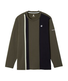 【SALE/29％オフ】【公式】ルコックスポルティフ le coq sportif ライトスウェットシャツ テニス メンズ 男性 吸汗 ストレッチ UV CUT(UPF50+) 長袖シャツ 3層構造 ウェアトレーニング スポーツ ブランド LN5FLT11M 2025年秋冬モデル