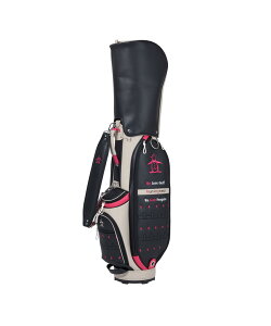 【公式】マンシングウェア Munsingwear 合皮素材ペンギン刺繍キャディバッグ レディース 女性 3.1kg 8.5型 6分割 46インチ対応 クラブケース ゴルフ 2025年秋冬モデル MG5FCB02L