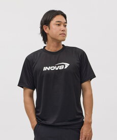 【公式】イノヴェイト INOV8 ショートスリーブシャツ 半袖 Tシャツ ユニセックス メンズ レディース 吸汗速乾/UV CUT(UPF15) ランニング アウトドア スポーツ ブランド シンプル NR5FHT01U 2025年秋冬モデル