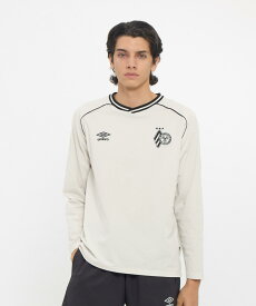 【マラソン期間限定 P10倍/10%OFFクーポン】【公式】アンブロ umbro 【THE THIRD by UMBRO】フィールテック長袖プラクティスシャツ ロンT メンズ 男性 吸汗速乾 ストレッチ Sunscreen NIR サッカー フットボール 練習 スポーツ ブランド UF5FLS51M 2025年秋冬モデル