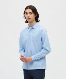 【マラソン期間限定 P10倍/10%OFFクーポン】【公式】マンシングウェア Munsingwear 10 YEARS LONG SLEEVE POLO SHIRT 長袖 定番 ポロシャツ ワンポイント 日本製 メンズ 男性 ゴルフ MG5FLS00M 2025年秋冬モデル