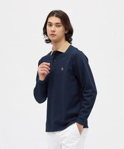 �y�����z�}���V���O�E�F�A Munsingwear 10 YEARS LONG SLEEVE POLO SHIRT�i�N�����b�N�j ���� �|���V���c �����|�C���g ���{�� �����Y �j�� �S���t MG5FLS07M 2025�N�H�~���f��