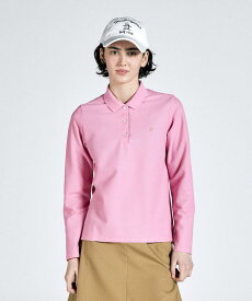 【SALE/50％オフ】【公式】 マンシングウェア 10年ポロ 長袖シャツ レディース 高品質 長袖ポロシャツ リトルピート こだわり ゴルフウェア ゴルフ おしゃれ シャツ ウェア スポーツ ブランド MG4FLS00L 2024年秋冬モデル