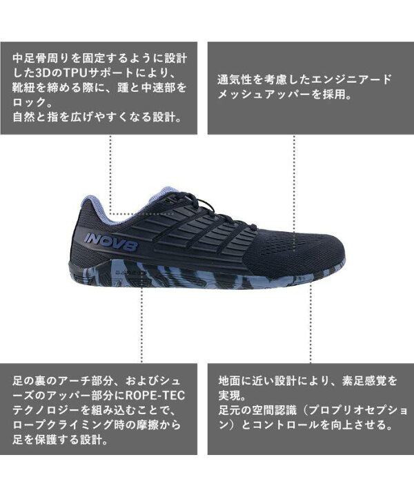 楽天市場】【公式】イノヴェイト INOV8 【ジム/トレーニング】BARE-XF 