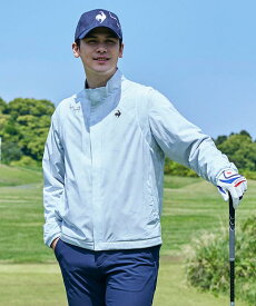 【公式】ルコックスポルティフ ゴルフ le coq sportif golf 袖取り外し可能 ヒートマッピング2WAYジャケット メンズ 男性 HEAT NAVI 防風 はっ水 蓄熱保温 ウィンドブレーカー ゴルフ LG5FWB01M 2025年秋冬モデル