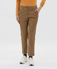 【11/15-16限定 P10倍/10%OFFクーポン】【公式】マンシングウェア Munsingwear ストレッチジャカード千鳥チェックパンツ9分丈 レディース 女性 ストレッチ ロングパンツ ボトムス ゴルフ おしゃれ MG5FLP24L 2025年秋冬モデル