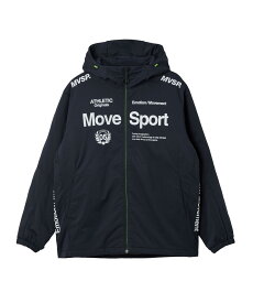 【公式】ムーブスポーツ MoveSport 【石川祐希選手着用｜ACTIVE SUITS】THERMO オーセンティック フーディー パーカー メンズ 男性 防風 はっ水 保温 吸湿発熱 トレーニング スポーツ ブランド ST5FWB32M 2025年秋冬モデル