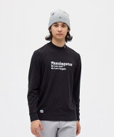 【公式】マンシングウェア MUNSINGWEAR ロゴプリント長袖モックネックシャツ メンズ 男性 保温 ストレッ…