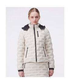 【公式】ランバン スポール LANVIN SPORT ナイロンストレッチチューブダウンブルゾン フード取り外し可 レディース 女性 はっ水 ストレッチ 保温 防寒 ゴルフ 2025年秋冬モデル VG5FDJ81L