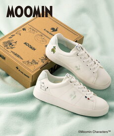 【公式】ルコックスポルティフ le coq sportif 【ムーミンコラボ】LCS シェル バウンド MM オリジナルシューズボックス レディース 女性 軽量 オーソライト ローカット スニーカー 靴 スポーツ ブランド 2026年春夏モデル LU6SSN15LZ