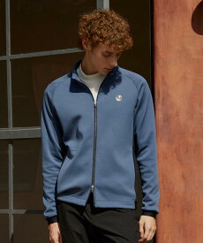 公式ランバン スポール LANVIN SPORT ファンクショナルジャージーブルゾン メンズ 男性 部分吸汗 部分UVカット UPF50+ 部分ストレッチ ゴルフ 2026年春夏モデル VG6SSW21M