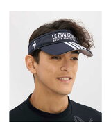 【公式】 ルコックスポルティフ ゴルフ le coq sportif golf FAN AIR サンバイザー メンズ 男性 部分通気…