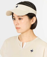 【公式】ルコックスポルティフ le coq sportif テニス サンバイザー レディース 女性 部分抗菌防臭 部分…