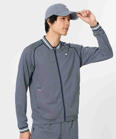 【公式】ルコックスポルティフ le coq sportif デニムライクボンバージャケット メンズ 男性 吸汗 ストレッチ UV CUT(UPF15) トレーニング スポーツ ブランド 2026年春夏モデル LN6SJK10M