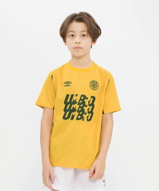 【公式】アンブロ umbro 【THE THIRD by UMBRO】ジュニアグラフィックプラクティスシャツ 半袖 子ども ジュニア キッズ 吸汗 サッカー フットボール スポーツ ブランド 2026年春夏モデル UF6SHS50J