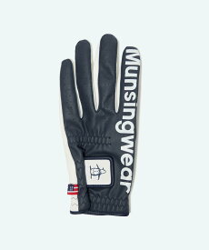 【公式】 マンシングウェア MUNSINGWEAR ロゴプリントゴルフグローブ 片手用 右利き メンズ 男性 ゴルフ ラウンド 2026年春夏モデル MG6SGV02M