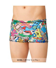 【公式】アリーナ arena 【タフスーツ】トレーニング スパッツ ショートボックス【返品不可商品】メンズ アリーナくん 練習用 塩素に強い 長持ち水泳 スイム スイミング プール 2026年秋冬モデル AS6FWM46M