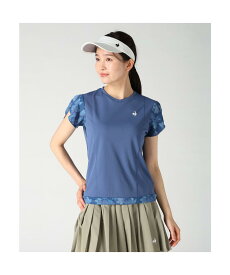 【公式】ルコックスポルティフ le coq sportif ゲームシャツ テニス レディース 女性 吸汗 ストレッチ UV CUT UPF30 Sunscreen NIR 遮熱 トレーニング スポーツ ブランド2026年秋冬新作モデルLN6FHT31L
