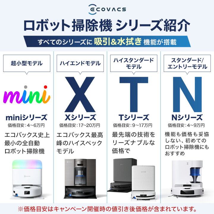 楽天市場】ロボット掃除機 DEEBOT Y1 PRO PLUS ／ Y1 PRO （吸引力  