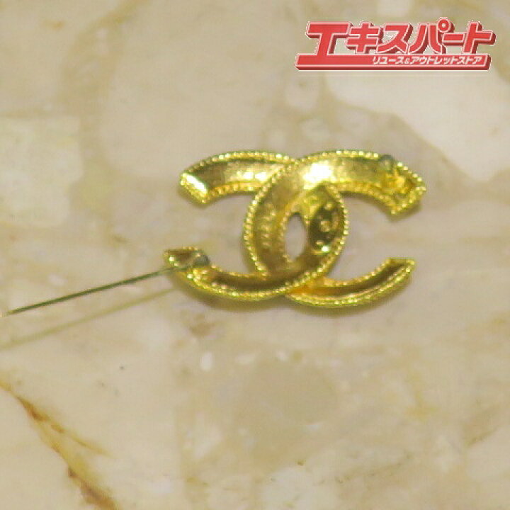 CHANEL】シャネル ココマーク ヴィンテージ ブローチ1108 ゴールド