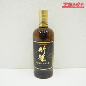 神奈川県/群馬県/埼玉県限定発送 ニッカウヰスキー NIKKA WHISKY 竹鶴 TAKETSURU 700ml ピュアモルト PURE MALT 旧ボトル 未開栓 戸塚店【中古】