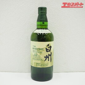 神奈川県/群馬県/埼玉県限定発送 サントリー SUNTORY 白州 HAKUSHU 12年 700ml 未開栓 100周年記念蒸溜所ラベル 戸塚店【中古】