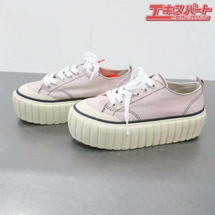 楽天市場】DIESEL ディーゼル スニーカー YO2828 22.5cm ピンク 厚底 