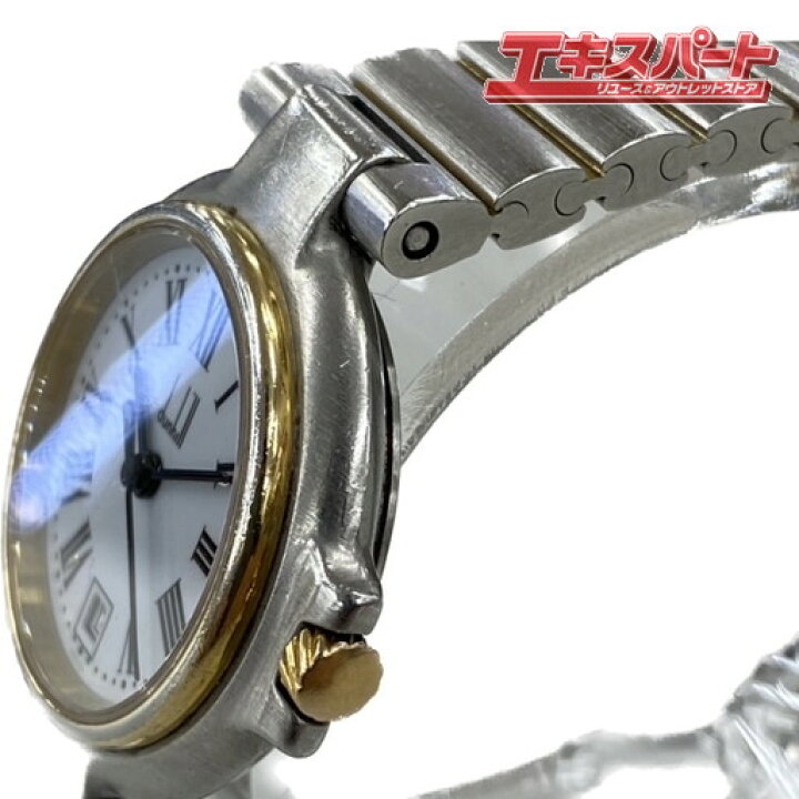 楽天市場】稼働品 ダンヒル レディースウォッチ ミレニアム 白文字盤 
