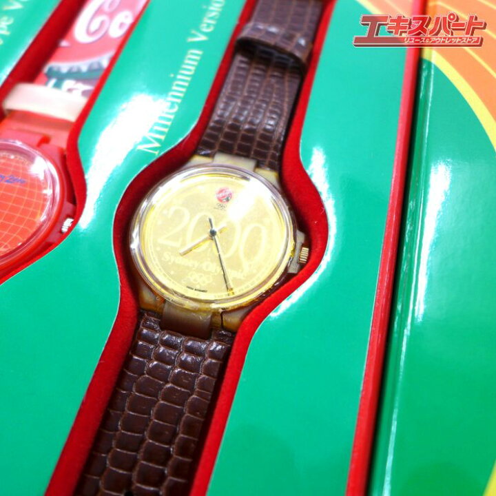 楽天市場】SWATCH スウォッチ Coca-Cola コカ・コーラ 2000シドニー 