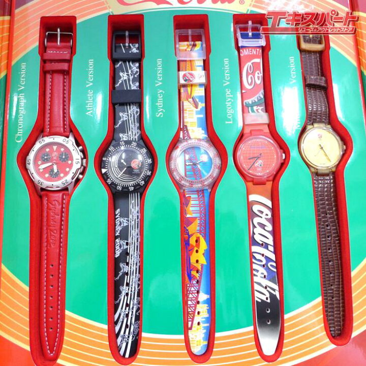 楽天市場】SWATCH スウォッチ Coca-Cola コカ・コーラ 2000シドニー 