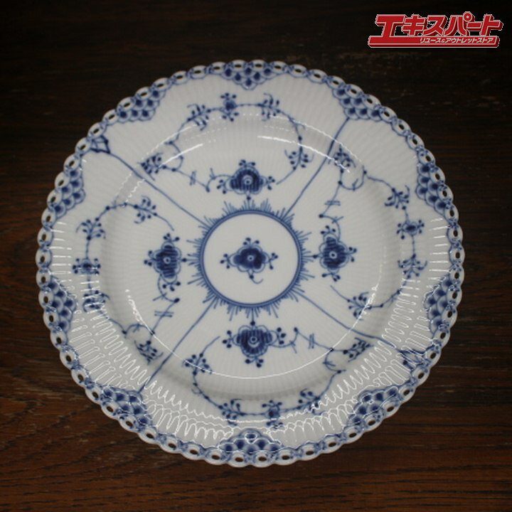楽天市場】極美品 箱付き ロイヤルコペンハーゲン ブルーフルーテッド  