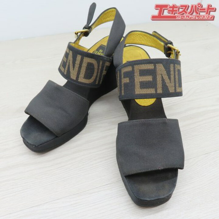 楽天市場】FENDI サンダル 厚底サンダル サイズ23cm ズッカ柄 熊谷店 