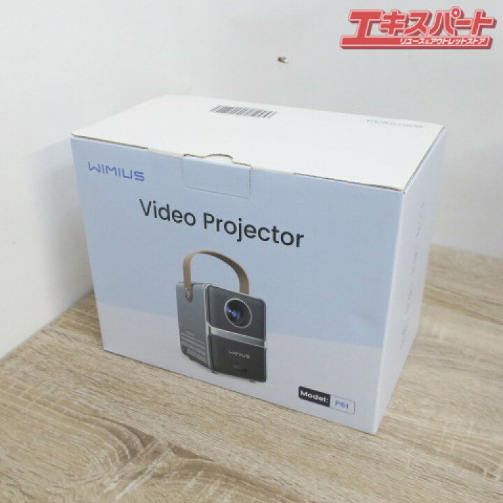 楽天市場】未使用品 WIMIUS Video Projector P61 プロジェクター 