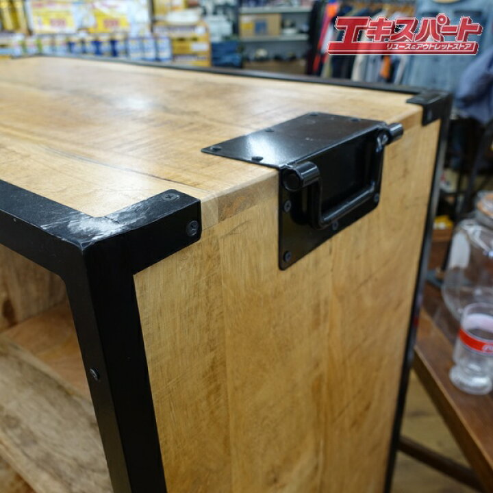 楽天市場】ブルックリンスタイル 古材 ヴィンテージ キャビネット 辻堂 
