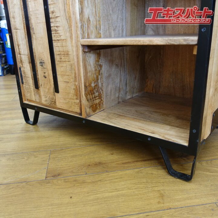 楽天市場】ブルックリンスタイル 古材 ヴィンテージ キャビネット 辻堂 