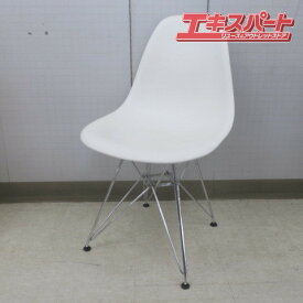 vitra/ヴィトラ eames/イームズ シェルチェア DSR エッフェルベース ホワイト ミッドセンチュリー 平塚店【中古】